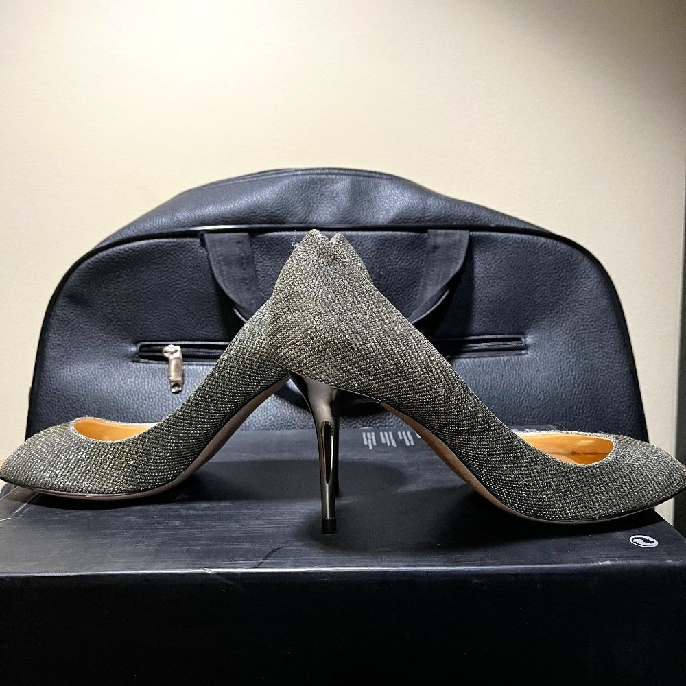 Jimmy Choo Romy 60 Glitter Pumps - Metallic - Size 39